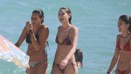 Sasha Meneghel Szafir exibe a boa forma em dia na praia - Thiago Martins / AgNews