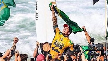 Gabriel Medina é bicampeão mundial de surfe - Reprodução/Instagram