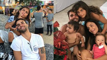 Marcelo, Daniel Cady, Ivete Sangalo e as gêmeas, Marina e Helena - Reprodução / Instagram