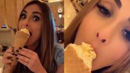 Em lua de mel ostentosa, Nicole Bahls degusta cardápio de doces folheados a ouro - Reprodução / Instagram