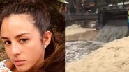Yanna Lavigne se revolta com saneamento básico em Ipanema: ''Que tristeza'' - Reprodução / Instagram