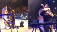 Surpresa! Lulu Santos é pedido em casamento durante show e não esconde lágrimas - Reprodução / Instagram