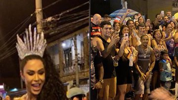 Gracyanne Barbosa causa comoção nas ruas do Rio de Janeiro - Reprodução