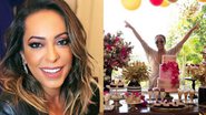 Samantha Schmutz comemora chegada dos 40 anos com festa luxuosa na piscina - Reprodução / Instagram