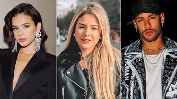 Bruna Marquezine, Rafaela Porto e Neymar - Reprodução / Instagram