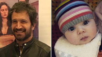 Caco Ciocler flagra momento fofo do filho, Bruno, com a neta, Elis - Reprodução/Instagram