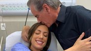 Roberto Justus visita a filha na maternidade: ''Emoção e alegria inesquecíveis'' - Reprodução / Instagram