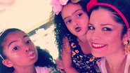Alícia, Lara e Samara Felippo - Reprodução / Instagram