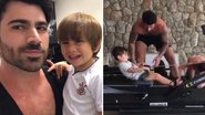 Rodrigão e o filho, Rodrigo - Reprodução/Instagram