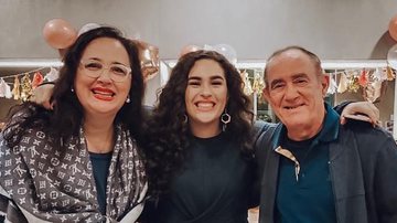 Lilian, Lívian e Renato Aragão - Reprodução/Instagram