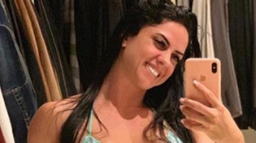Graciele Lacerda usa biquíni dentro de closet luxuoso e ostenta corpão - Reprodução / Instagram