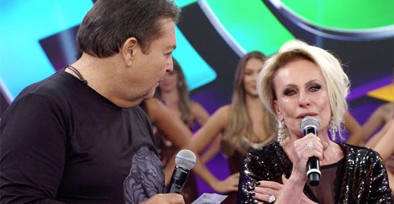 Ana Maria Braga cai no choro no 'Domingão do Faustão' - Reprodução/TV Globo