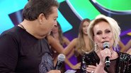 Ana Maria Braga cai no choro no 'Domingão do Faustão' - Reprodução/TV Globo
