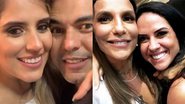 Camilla Camargo, Zezé Di Camargo, Ivete Sangalo e Graciele Lacerda - Reprodução / Instagram