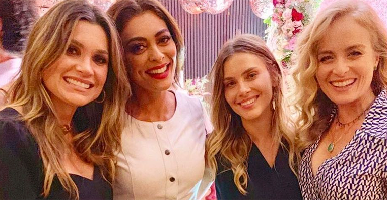 Flávia Alessandra, Juliana Paes, Carolina Dieckmann e Angélica - Reprodução / Instagram