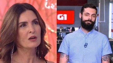 Fátima Bernardes e Cauê Fabiano - Reprodução/Globoplay