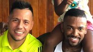 Diego Alves e Nego do Borel - Reprodução/Instagram