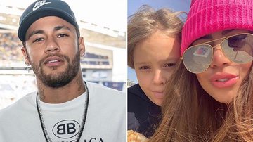 Neymar Jr, Davi Lucca e Rafaella Santos - Reprodução/Instagram