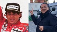 Ayrton Senna e Galvão Bueno - Reprodução/Instagram