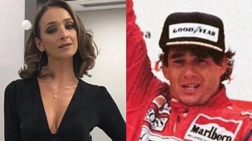 Sabrina Parlatore e Ayrton Senna - Reprodução/Instagram