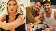 Antonia Fontenelle, Carlinhos Maia e Lucas Guimarães - Reprodução/Instagram