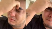 Kauan, da dupla com Matheus, cai nas lágrimas ao despedir-se de Gabriel Diniz - Reprodução / Instagram