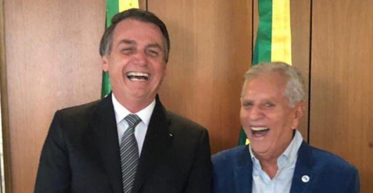 Carlos Alberto de Nóbrega e Jair Bolsonaro - Reprodução/Instagram