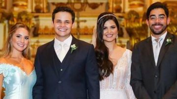 Matheus faz homenagem especial ao padrinho de casamento, Gabriel Diniz - Reprodução / Instagram