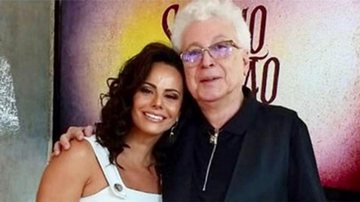 Viviane Araújo e Aguinaldo Silva - Reprodução / Instagram