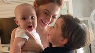 Sarah Poncio com os filhos - Reprodução / Instagram