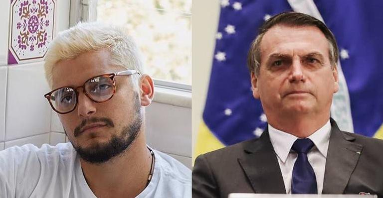 Bruno Gissoni e Jair Bolsonaro - Reprodução/Instagram