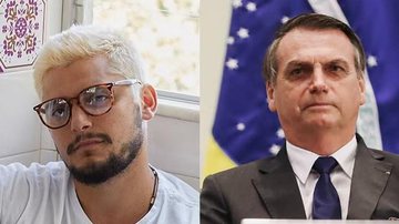 Bruno Gissoni e Jair Bolsonaro - Reprodução/Instagram