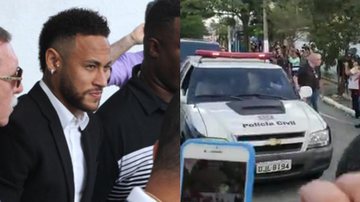 Neymar Jr chega para depor - Brazil News
