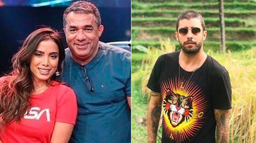 Mauro Machado, Anitta e Pedro Scooby - Reprodução/Instagram