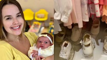 Thaeme deixa fãs boquiabertos ao dividir detalhes do luxuoso closet da filha de um mês - Reprodução / Instagram