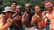 Neymar Jr., Luciano Huck, Thiaguinho, Rafael Zulu, Gabriel Medina e Bruno Rezende - Reprodução/Instagram
