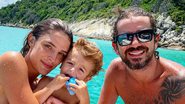 Rafa Brites, o filho Rocco, e o marido Felipe Andreoli - Reprodução/Instagram