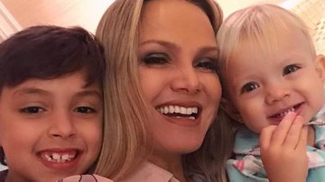 Eliana e os filhos, Arthur e Manuela - Reprodução/Instagram