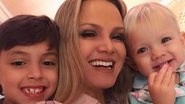 Eliana e os filhos, Arthur e Manuela - Reprodução/Instagram