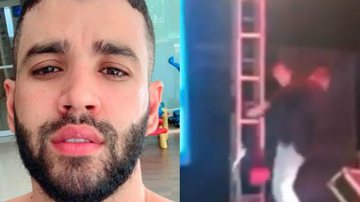 Gusttavo Lima é atingido durante show e reação surpreende - Reprodução / Instagram