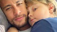 Machucado, Neymar Jr. celebra chegada do filho em Paris - Reprodução / Instagram