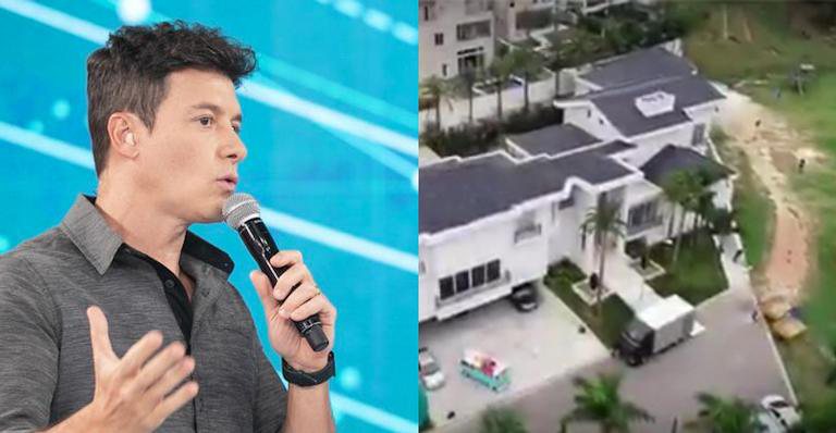 Rodrigo Faro abre sua mansão com duas ilhas para programa de TV - Reprodução