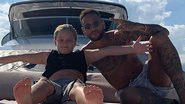Neymar Jr com o filho, Davi Lucca - Reprodução / Instagram