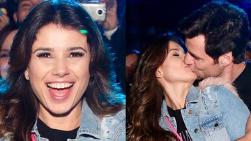 Paula Fernandes beija muito no show de Sandy e Junior - Manuela Scarpa/Brazil News