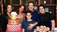 Lara, Luciana Cardoso, Rodrigo, Faustão e João Guilherme - Reprodução / Instagram