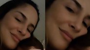 Claudia Leitte posa com a recém-nascida no colo em momento íntimo - Reprodução / Instagram
