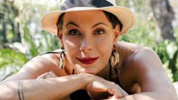 Carolina Ferraz surge completamente nua em banheira: ''Descansando'' - Reprodução / Instagram