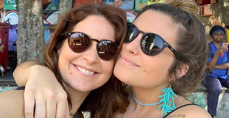 Claudia Abreu e a filha, Maria Maud - Reprodução / Instagram