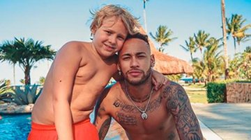Davi Lucca e o pai, Neymar Jr - Reprodução / Instagram