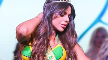 Suzy Cortez, a primeira Miss Bumbum World, quase mostrou demais - William Volcov/Brazil Photo Press